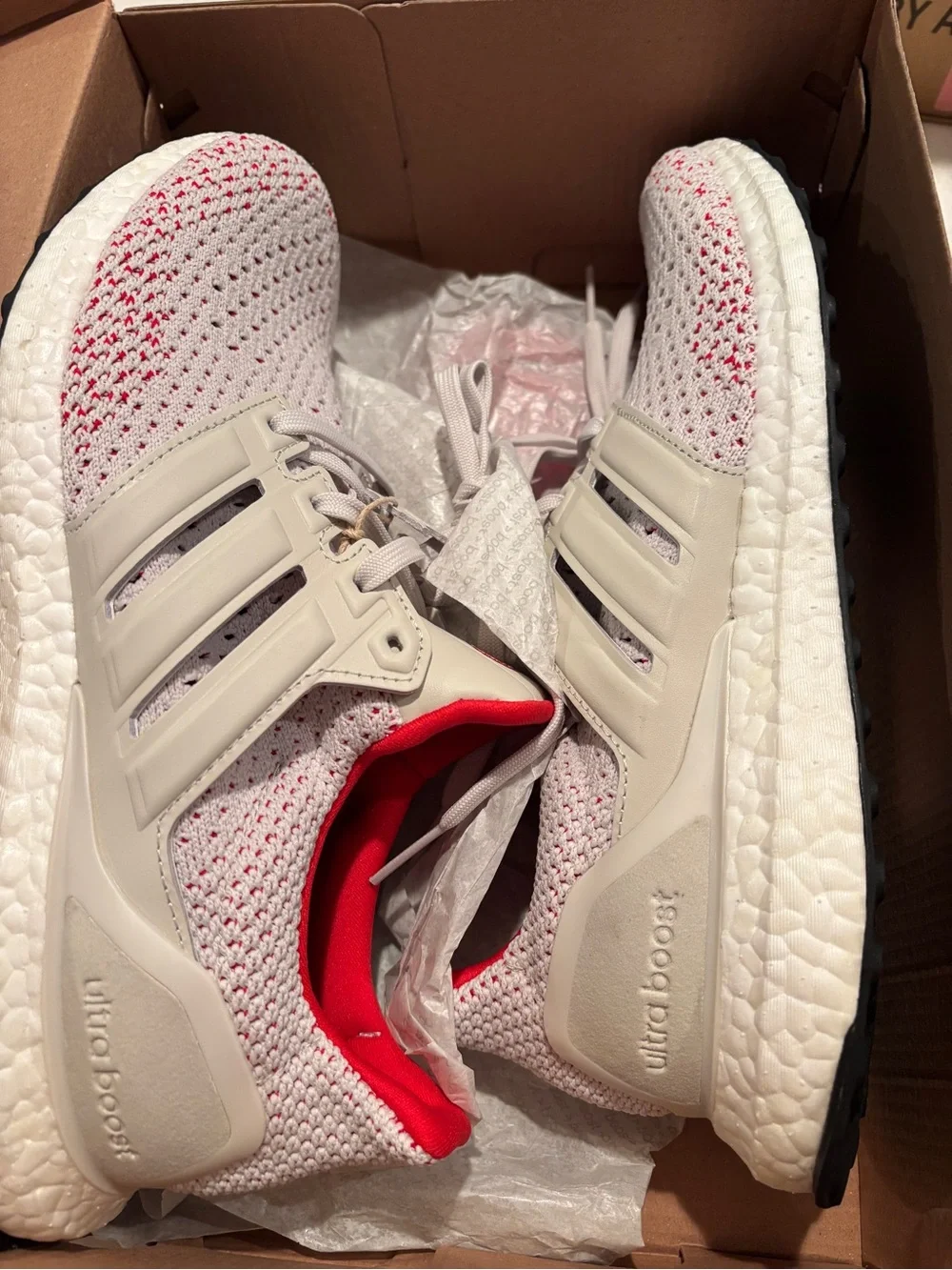 adidas Ultraboost Tuan Yuan  - White with Red Interior